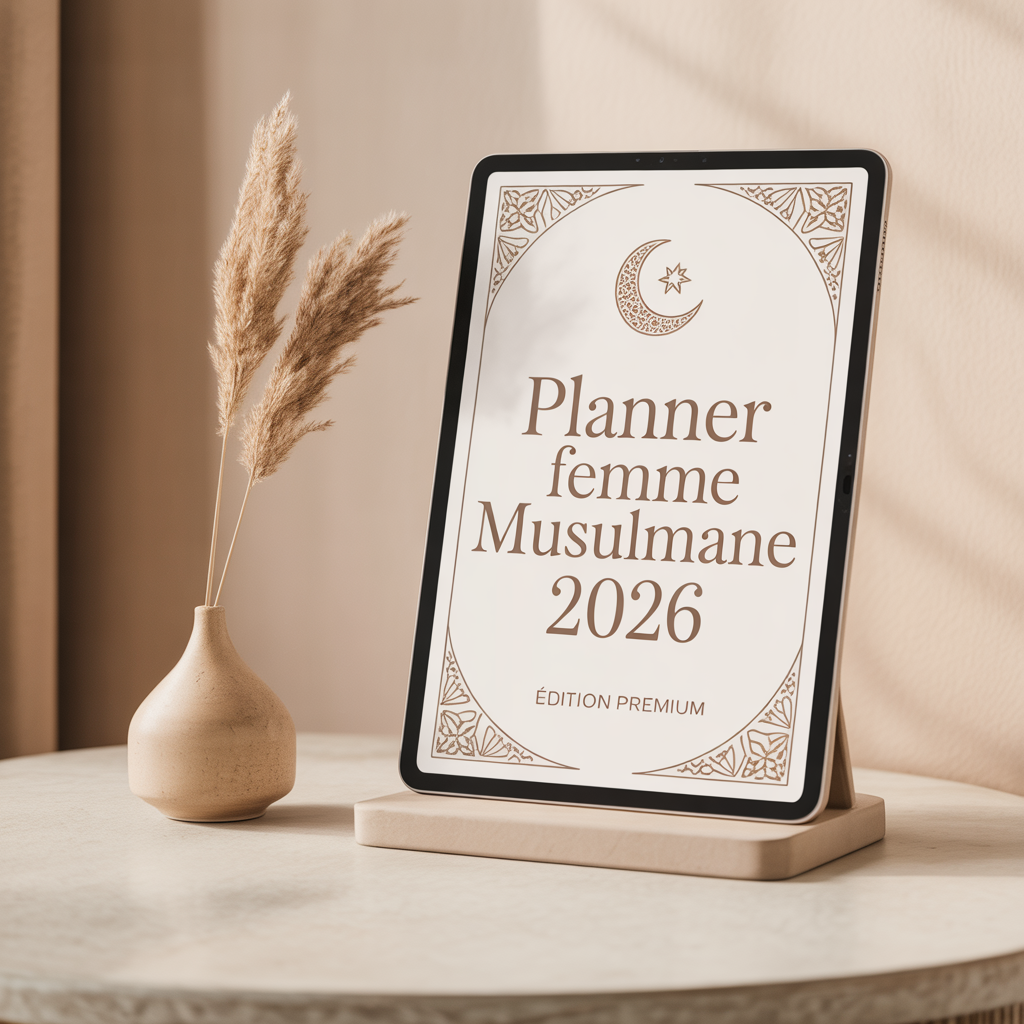 Planner Femme Musulmane 2026 – Édition Premium