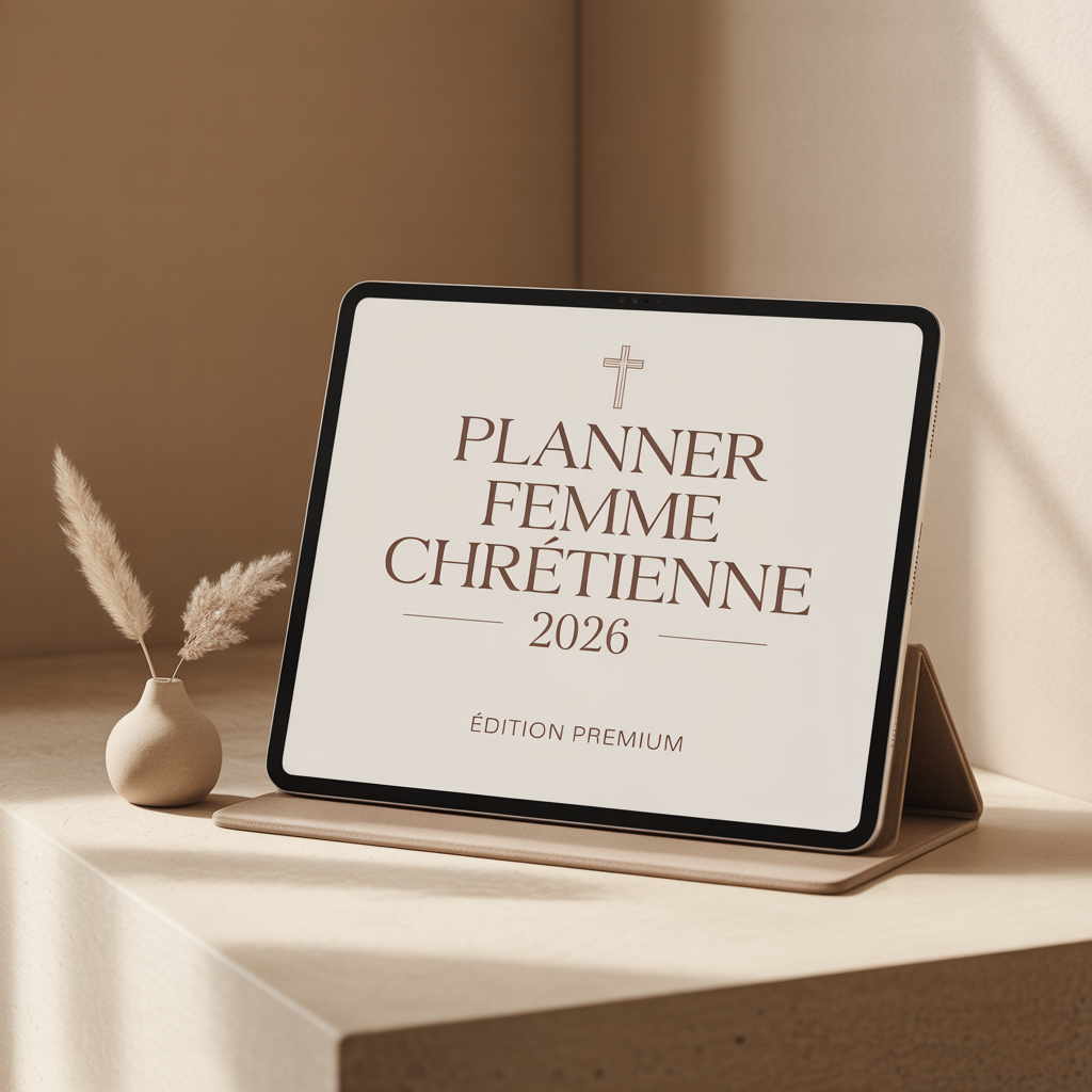Planner Femme Chrétienne 2026 (Version Premium)