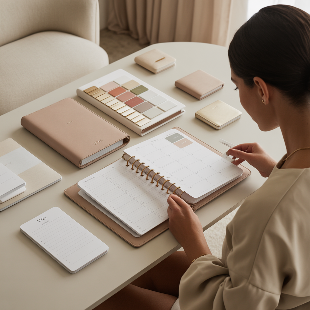 Planner Personnalisable 2026 – Sur Commande (À partir de 39,99€)